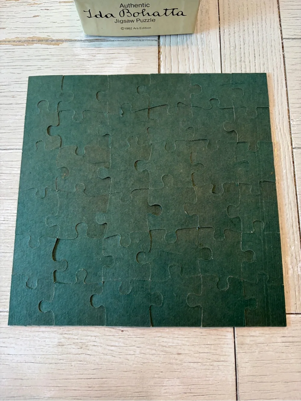 1982 Authentic Ida Bojhatta Jigsaw Puzzle, 36 Pcs 7.5x7.5
